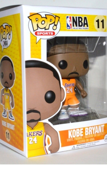 Funko Pop! NBA Pkg 11 Kobe Bryant Yellow #24 Home - Picture 4 of 4